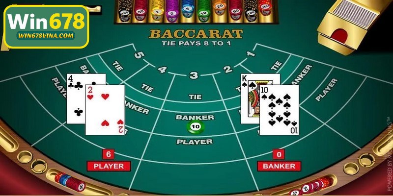 Cách chơi baccarat WIN678 được phát triển cho người mới