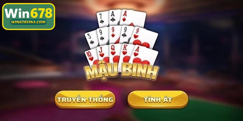 Các trường hợp thắng trắng tại game mậu binh