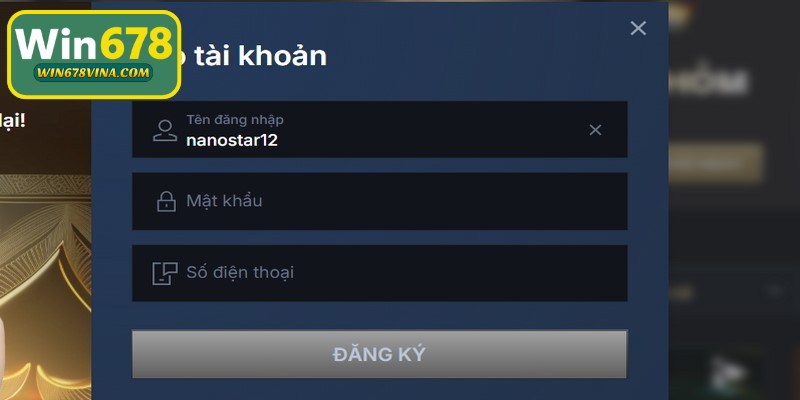 Tiến hành truy cập vào trang đăng ký chính rồi thao tác đúng quy trình