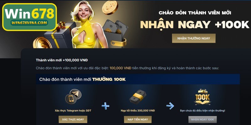 Khuyến mãi WIN678 mới nhất, thu hút người chơi trải nghiệm