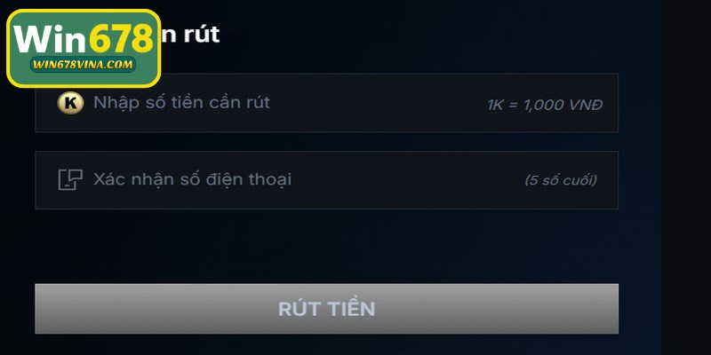 Trước khi xác nhận hoàn tất lệnh rút cần kiểm tra mọi thông tin