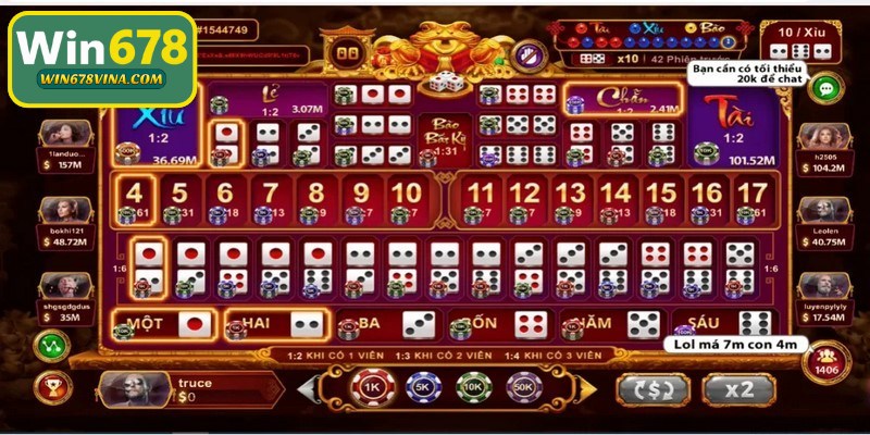 Luật chơi tài xỉu Sicbo cơ bản nhất