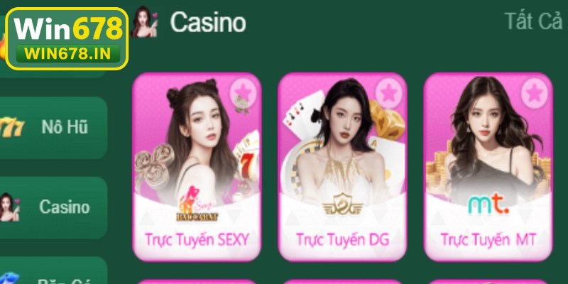 WIN678 cung cấp kho game sang chảnh và độc nhất